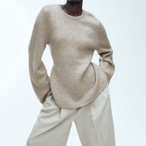 NWT 100% wool H&M Premium Collection sweater - Picture 4 of 5